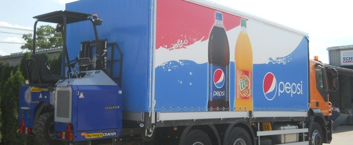 Prijenosni viličar CRYLER F3-151 PRO za tvrtku Pepsi