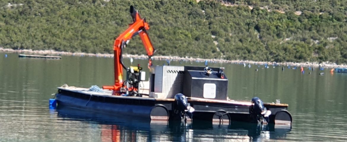 Palfinger marine dizalica PK 8501 M za MONTAŽER SMOLA