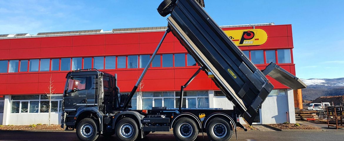 Rear tipper for Visočani trade business