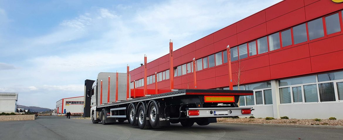 Forestry semi-trailers for Požgajec