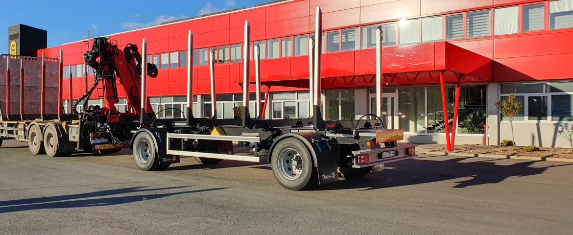 Forestry trailer PSM240 for IM Commerce